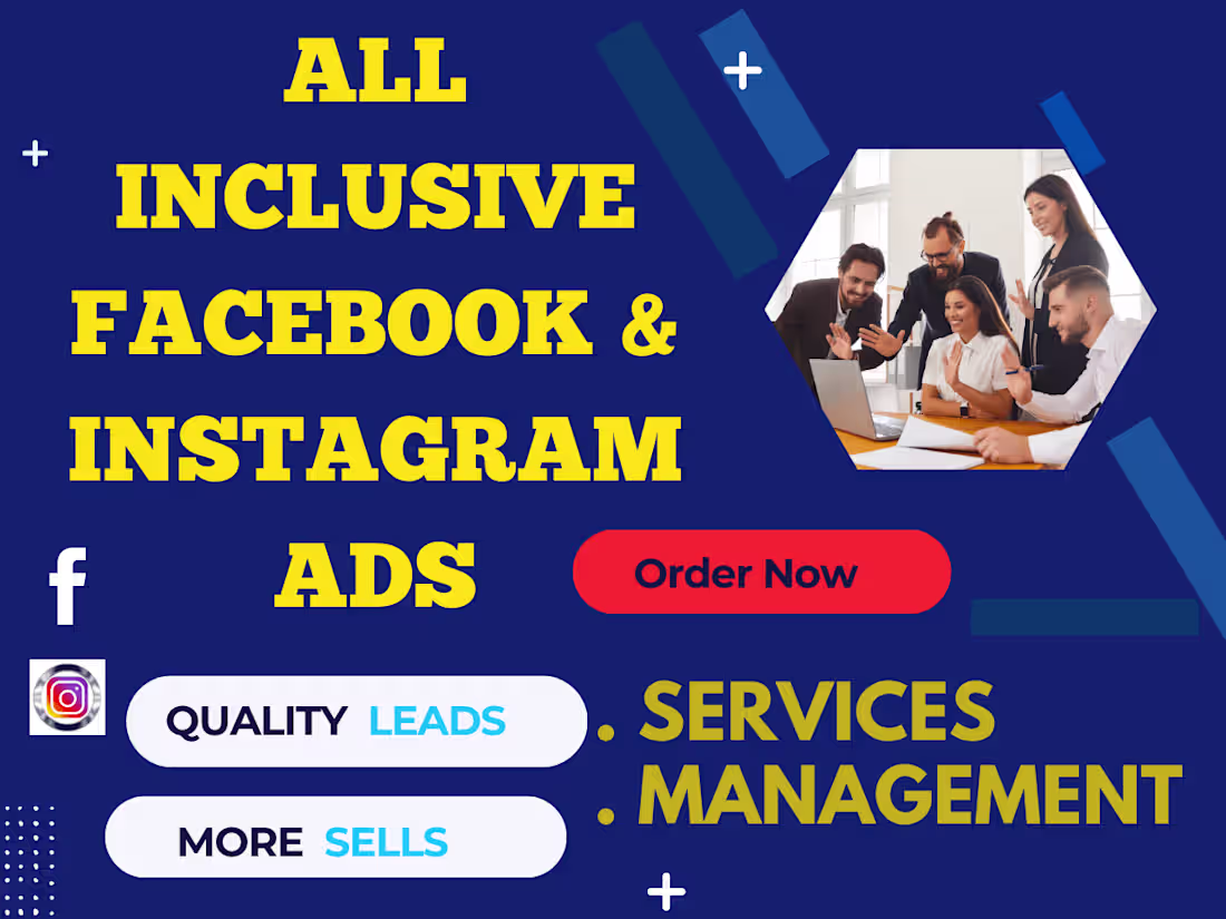 Cover image for Expert Facebook & Instagram Ads Management and Media buying