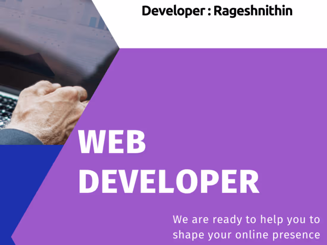 Cover image for Portfolio Development