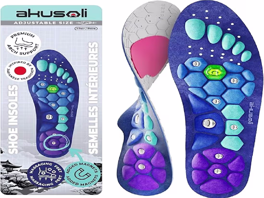 Cover image for Akusoli Shoe Insoles