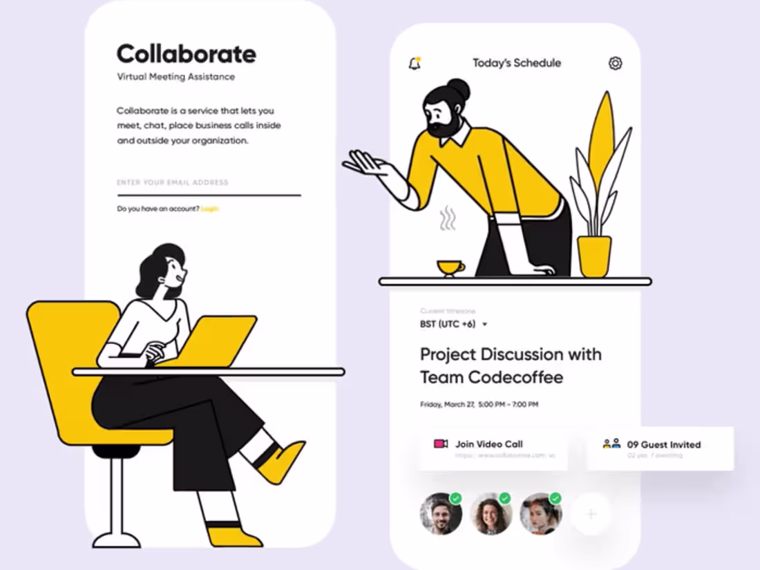 Cover image for Daily Meeting - App Design