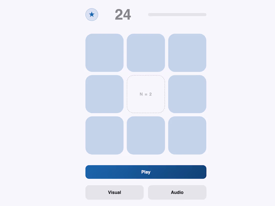 Cover image for https://lite-dual-n-back.vercel.app/ A game make by prompt f...