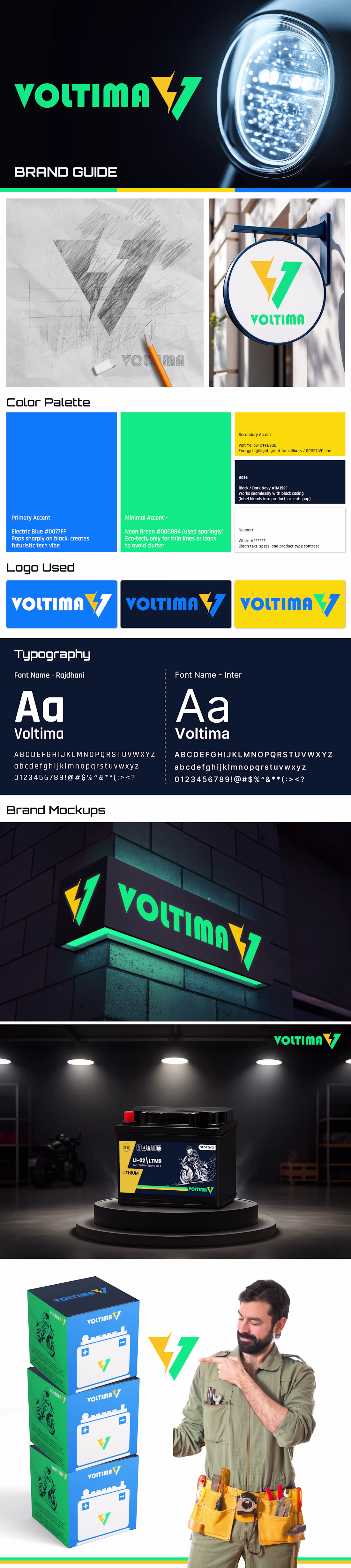 Cover image for Voltima Brand Kit