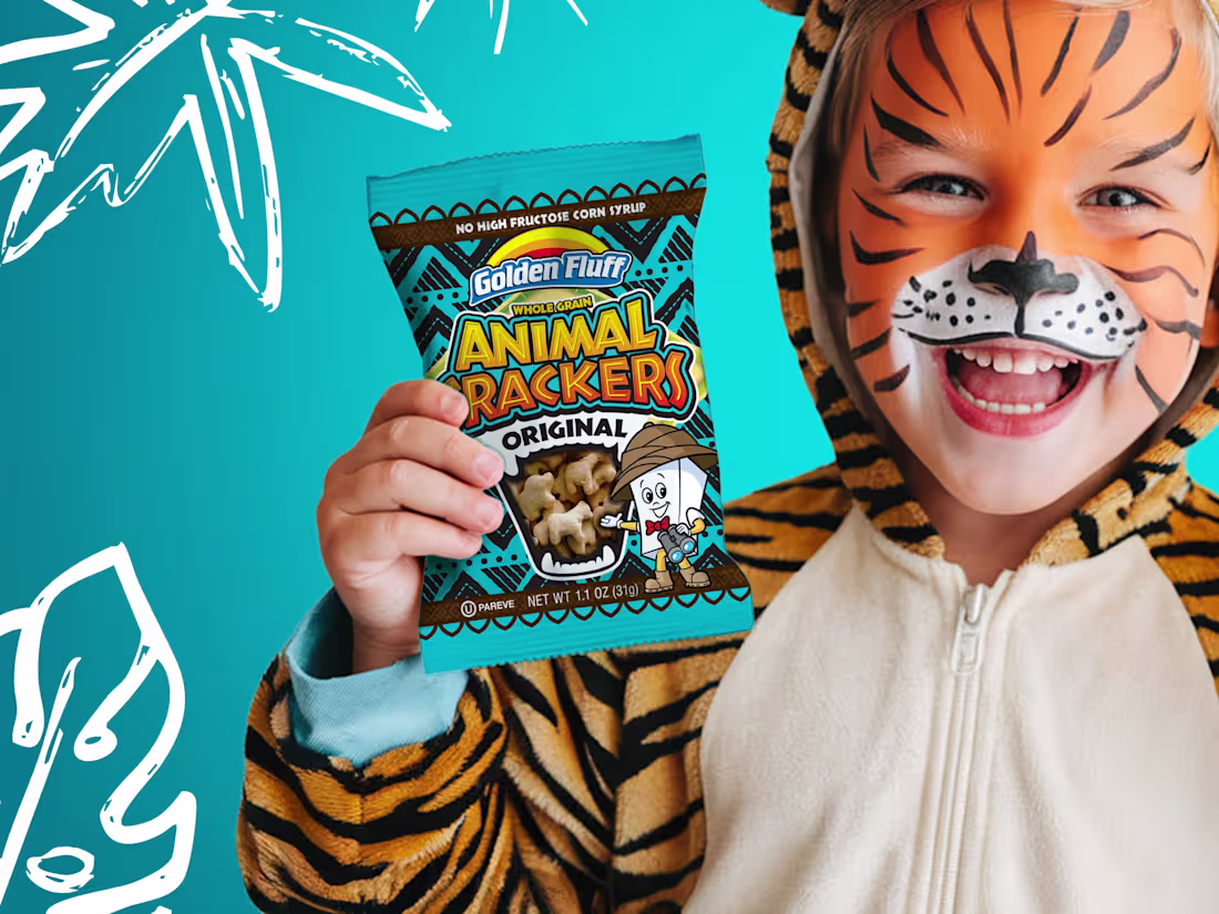 Cover image for Whole Grain Animal Crackers: Snacks for Children