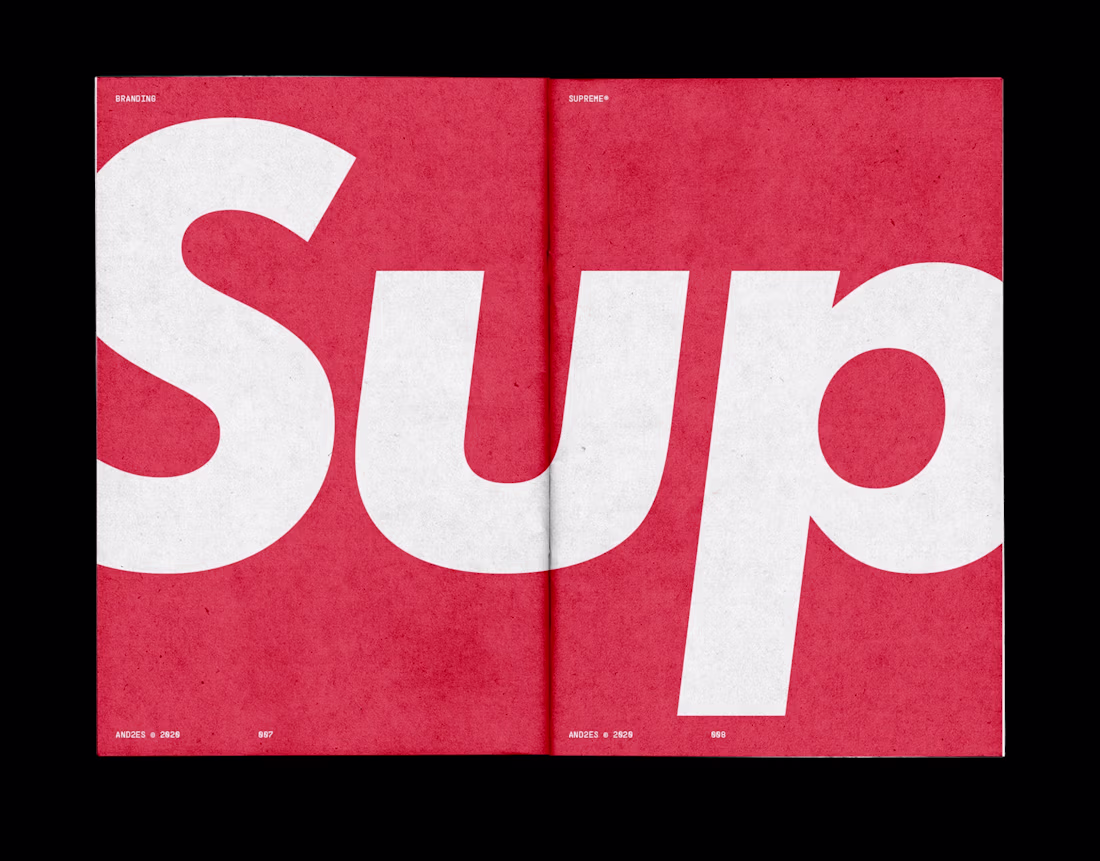 Cover image for Supreme® Brand Guide