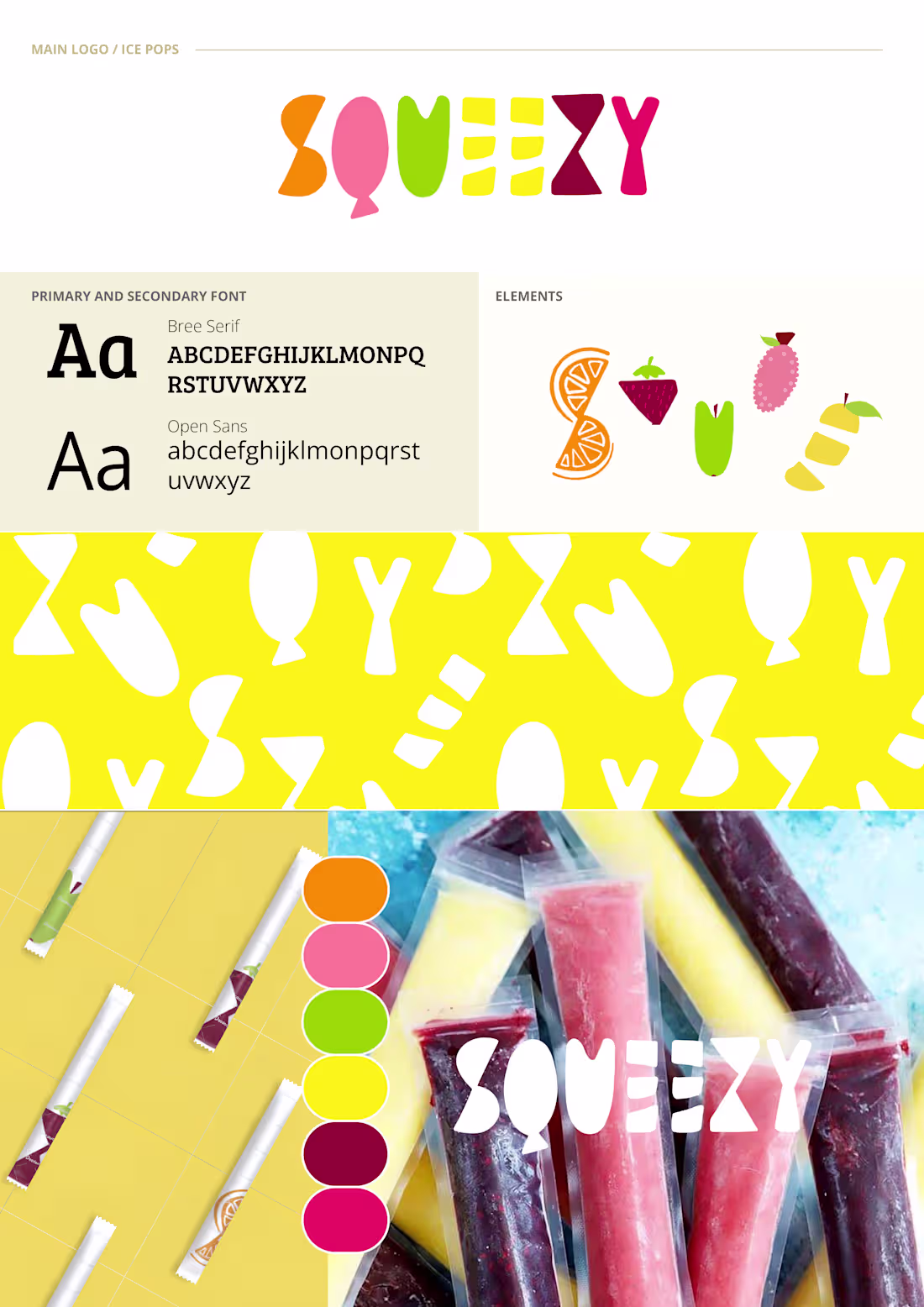 Cover image for Squeezy - Ice Pops Branding