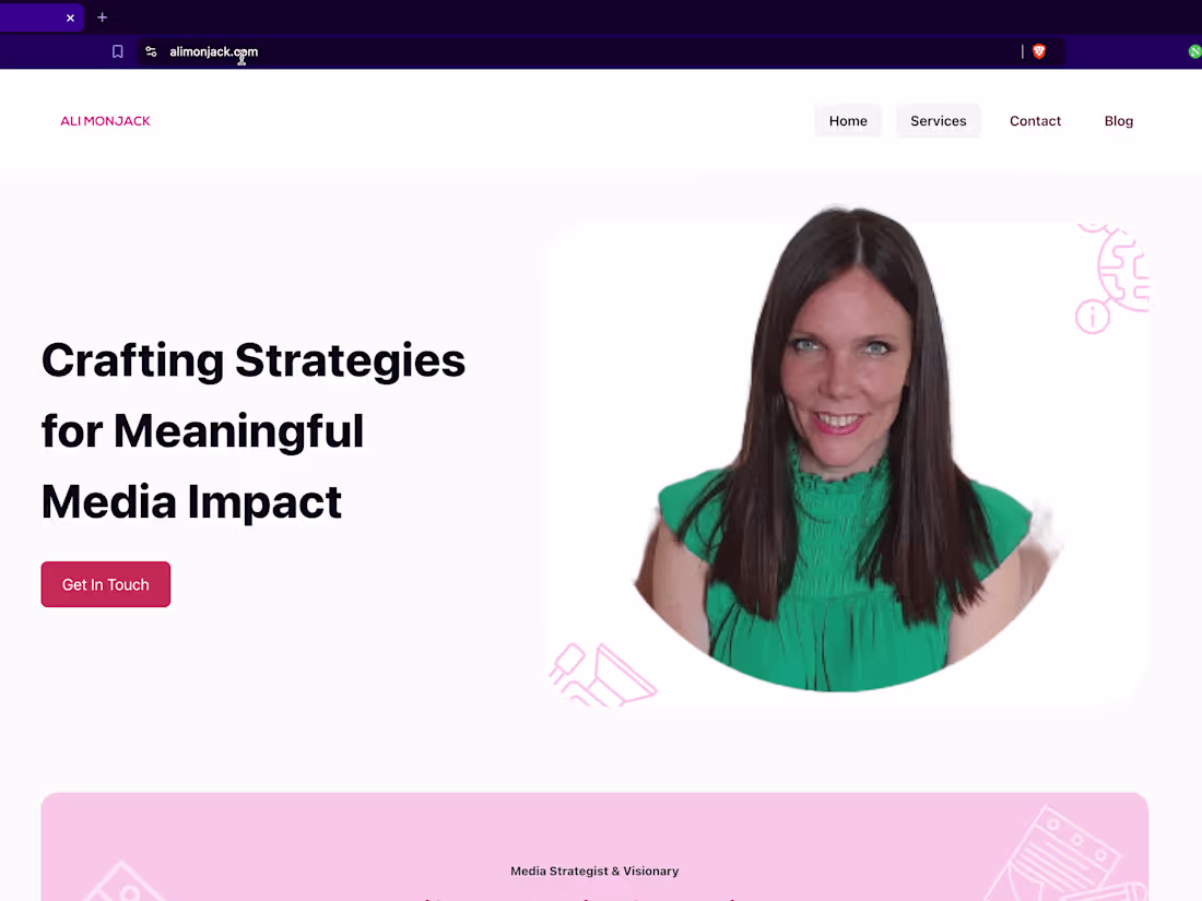 Cover image for Ali Monjack