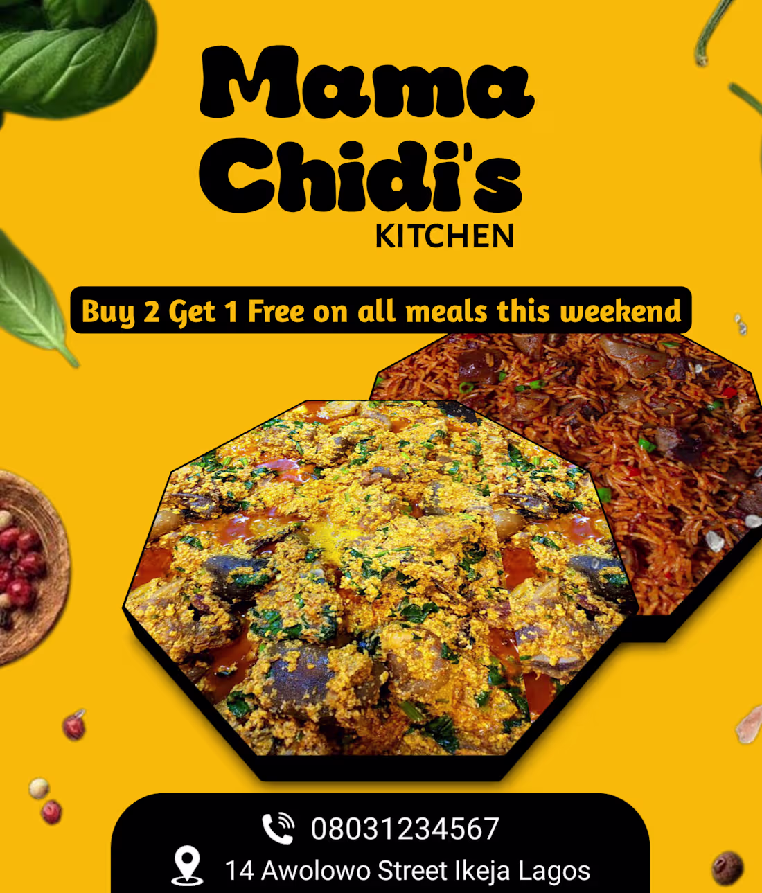 Cover image for Promo flyer designed for a