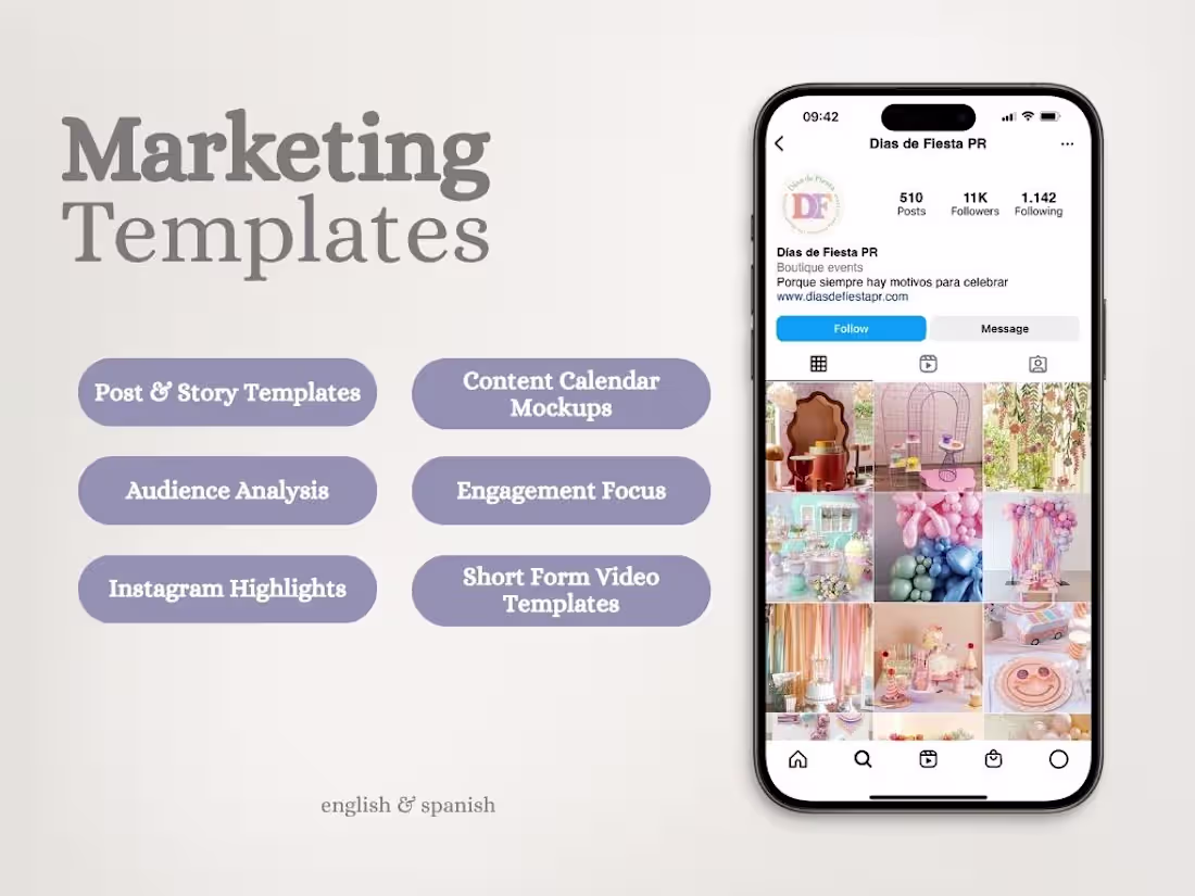 Cover image for Marketing Templates