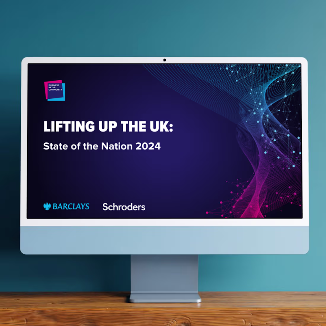 Cover image for Corporate Impact Report. Fully accessible