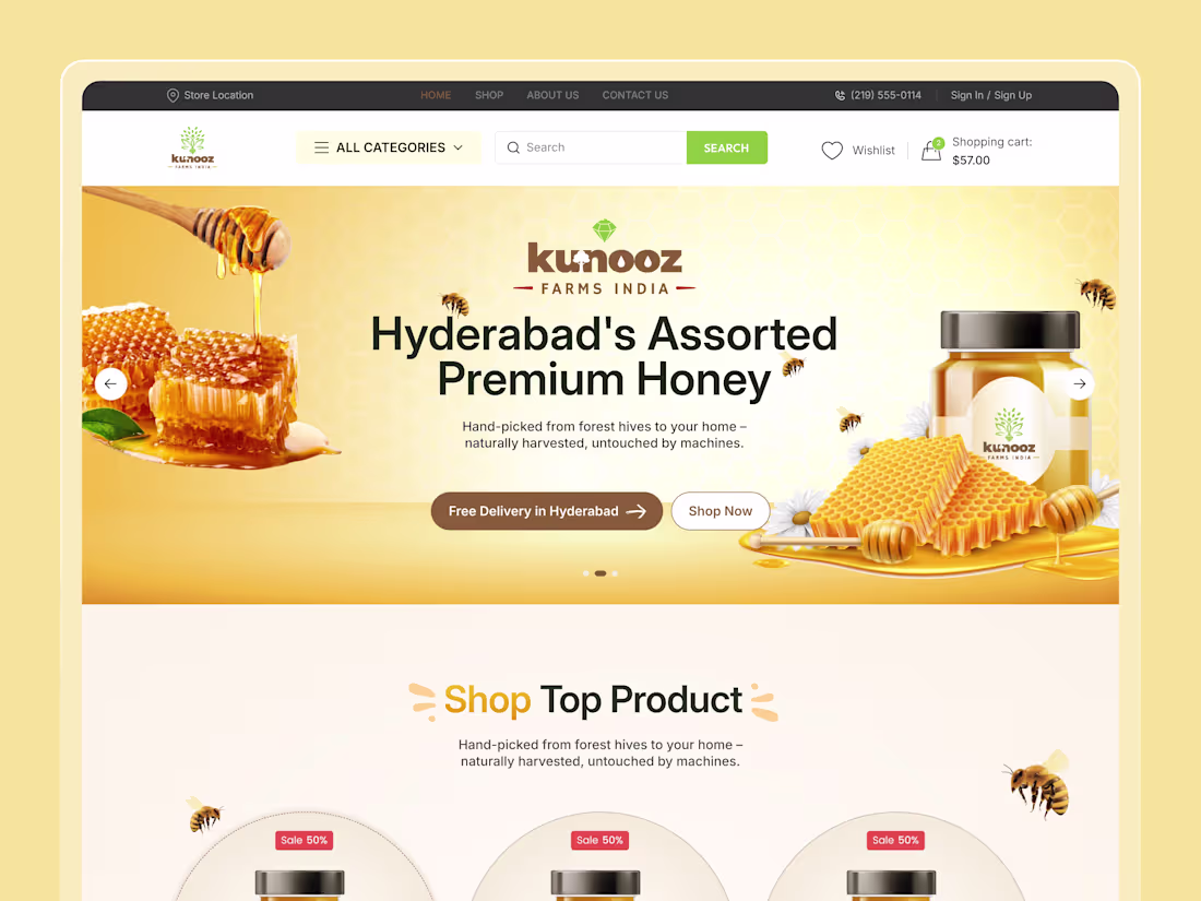 Cover image for Koonoz Farms Website Redesign