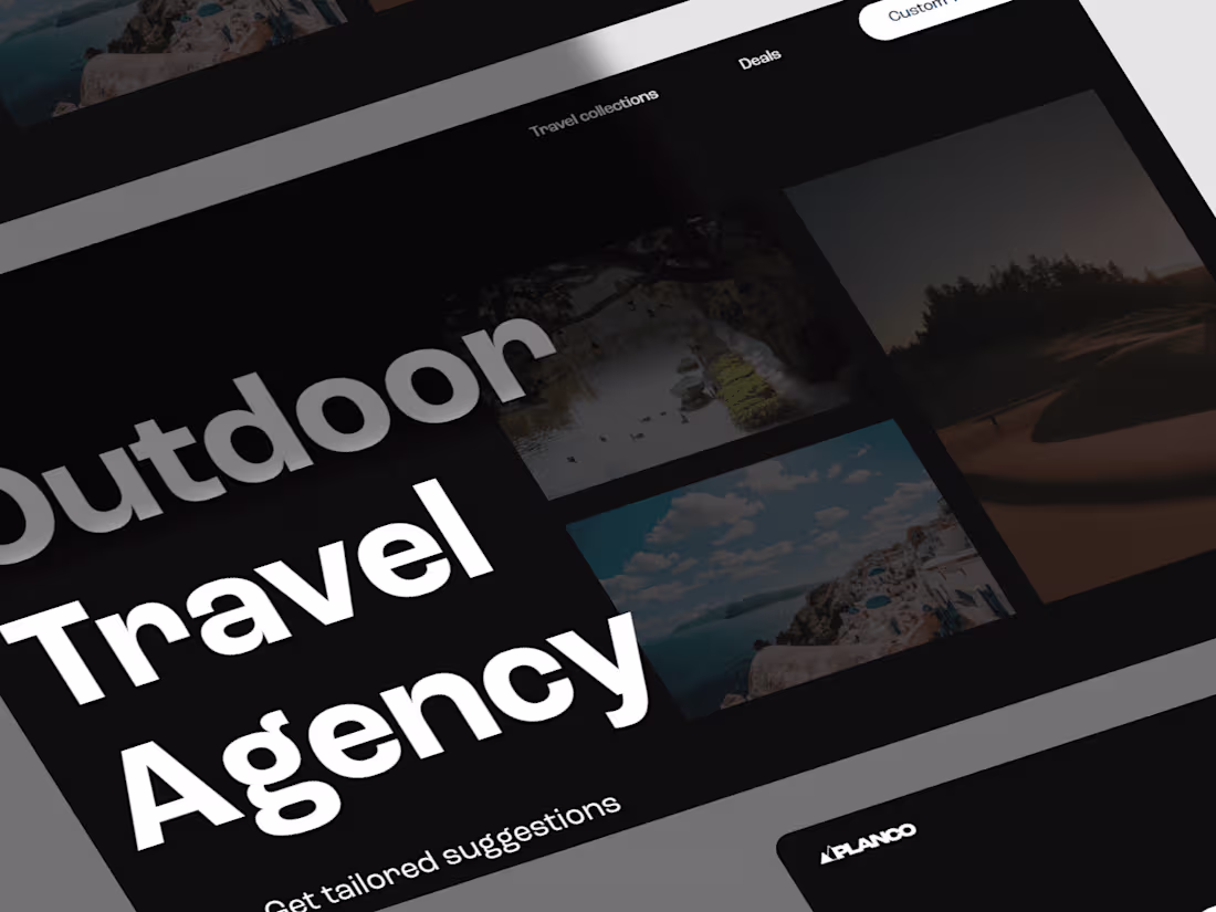 Cover image for Outdoor Travel Agency | PlanCo