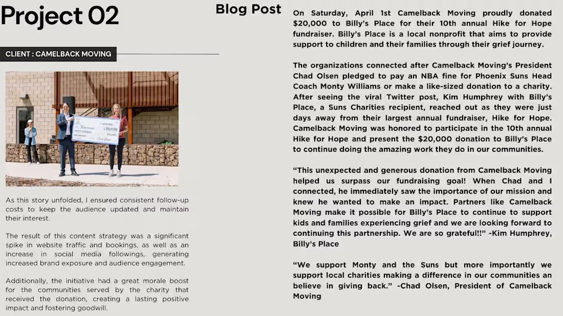 Cover image for Blog Post: Charitable Initiatives