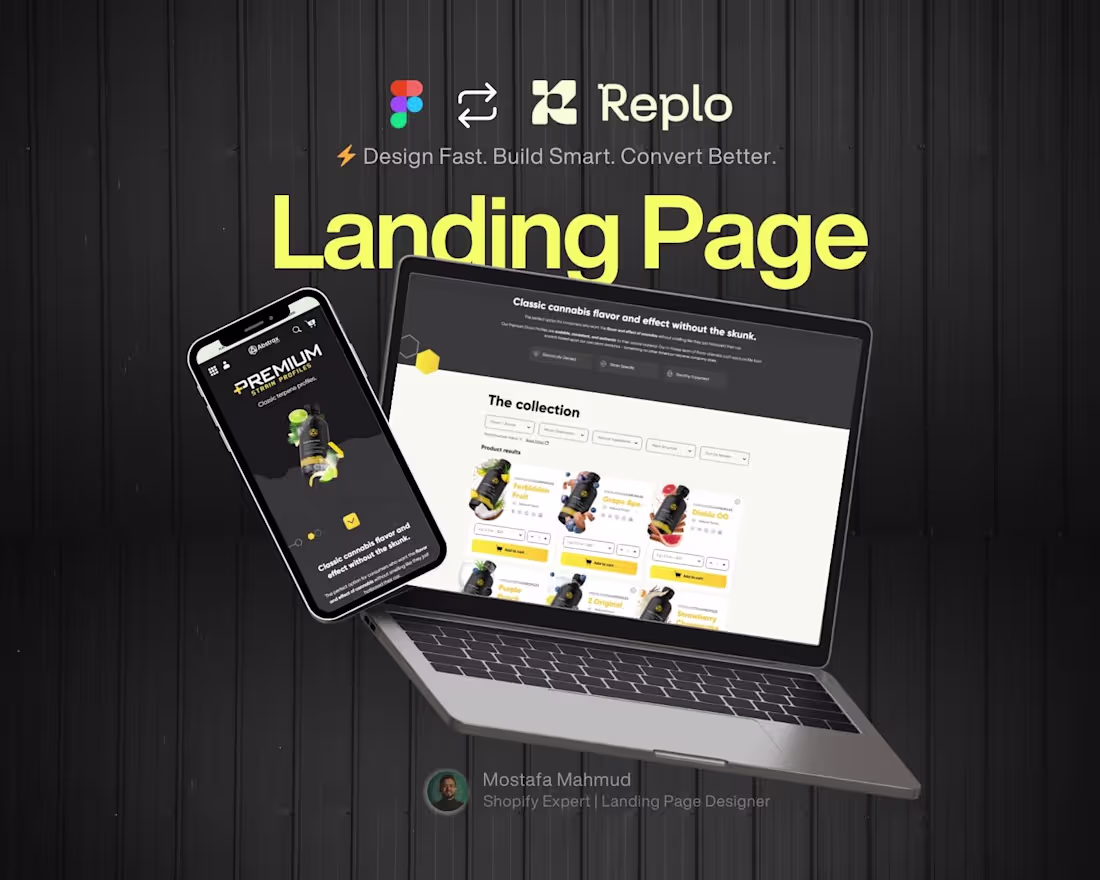 Cover image for Designed a high-converting Shopify landing page for Wellness...