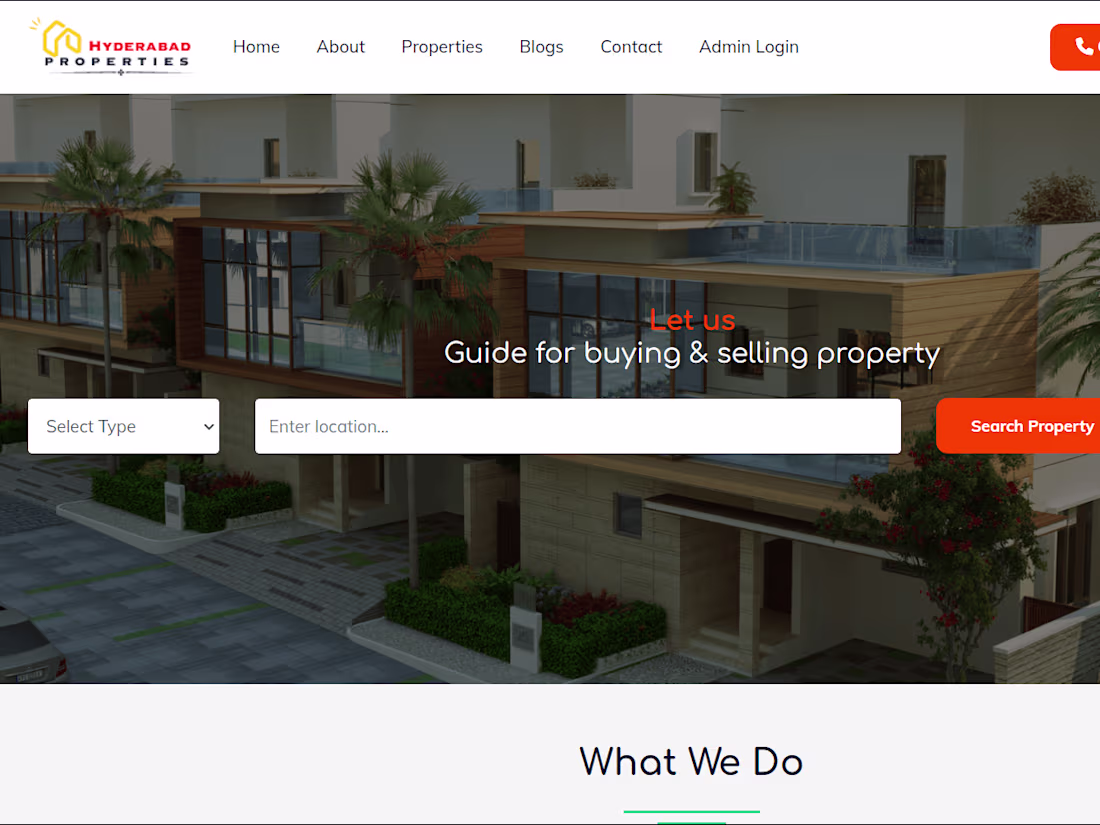 Cover image for Hyderabad Properties - Real Estate