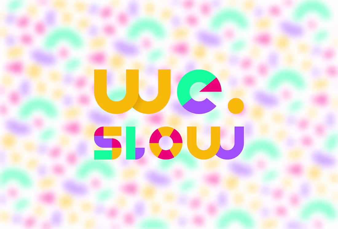 Cover image for We.Slow Logo Design
