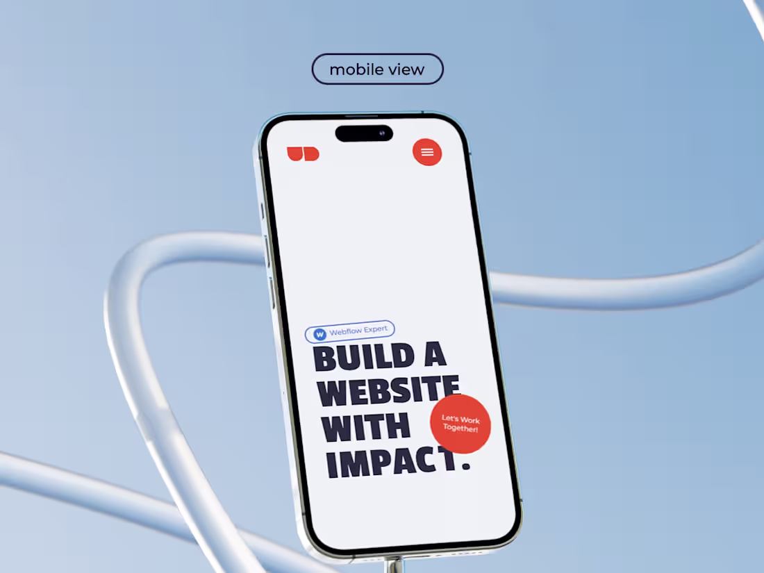 Cover image for Build a solid Webflow website with creative design and animation