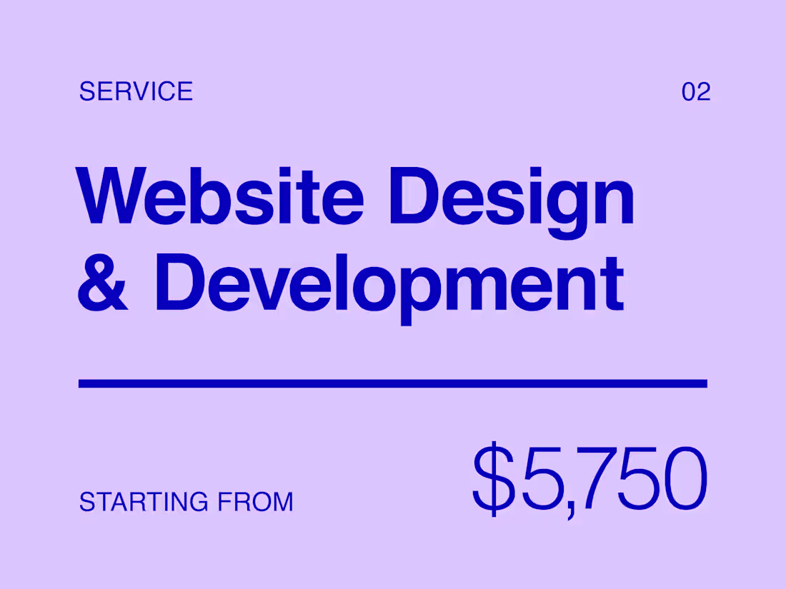 Cover image for Website Design & Development