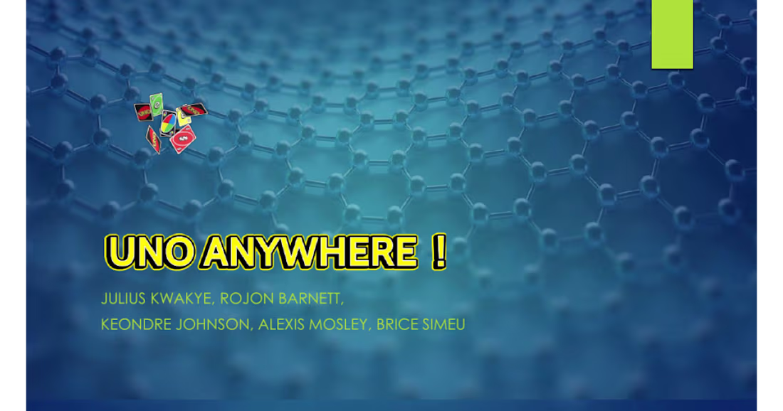 Cover image for Team Software Engineering Capstone: Uno AnyWhere