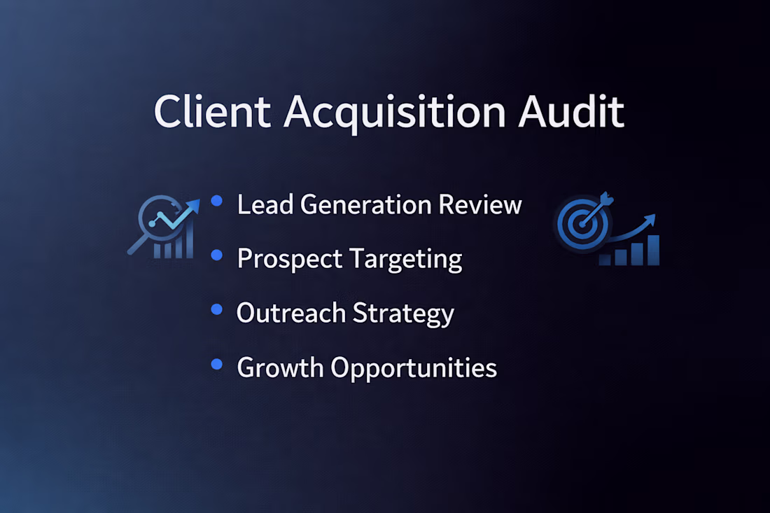 Cover image for B2B Client Acquisition Audit