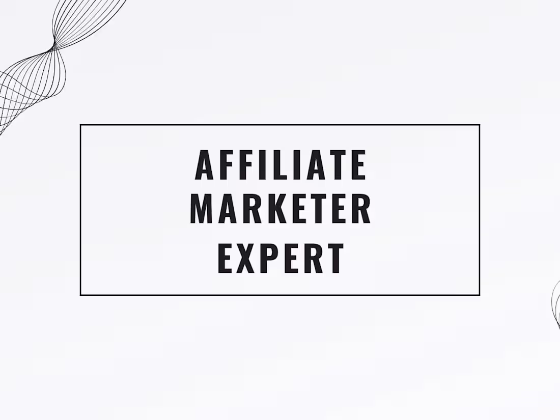 Cover image for Affiliate Marketer