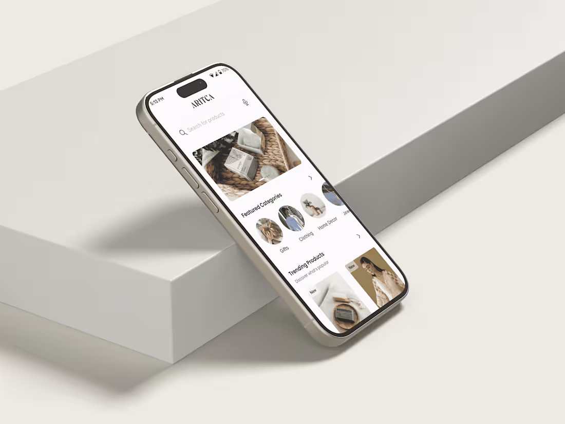 Cover image for Artica - Mobile App 