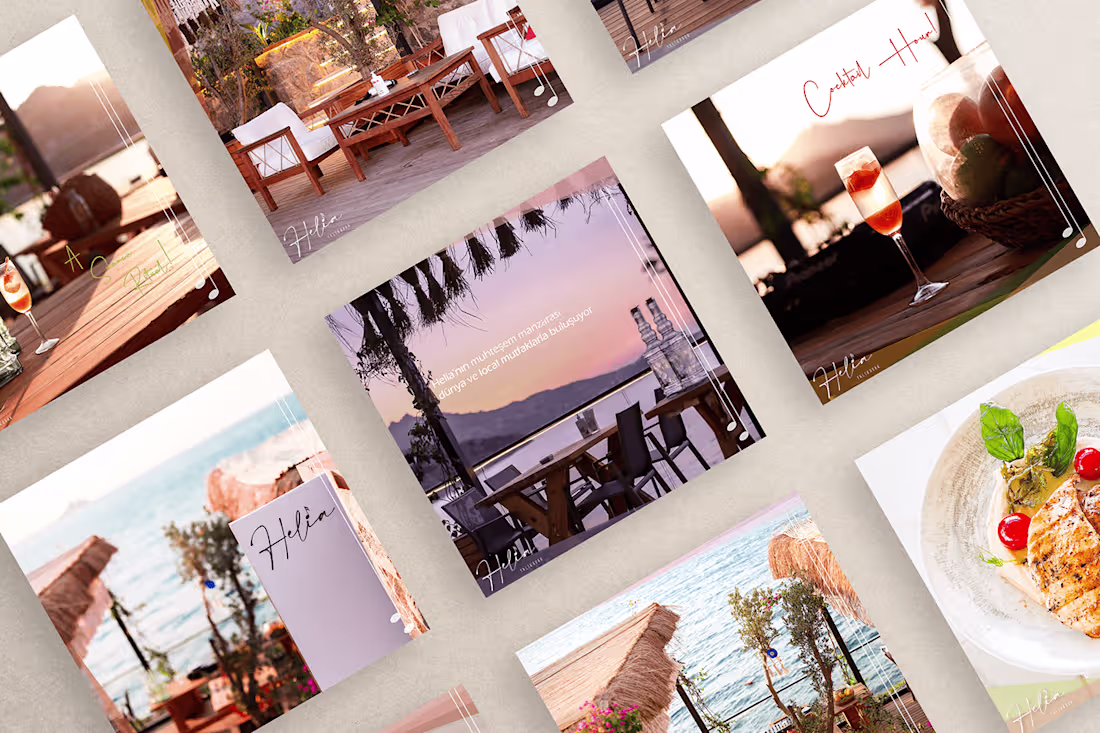 Cover image for Helia | Social Media | Behance :: Behance