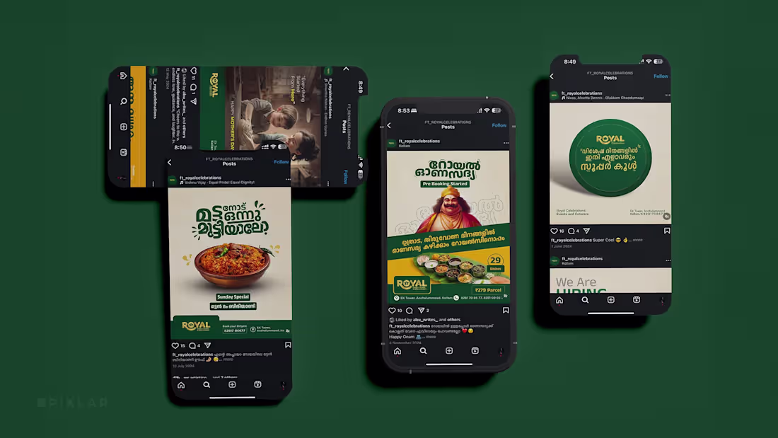 Cover image for Social Media Graphic Design - Royal