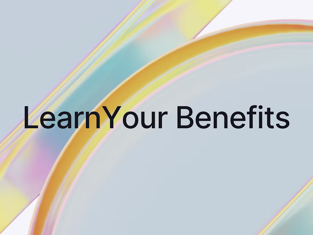 Cover image for LearnYour Benefits