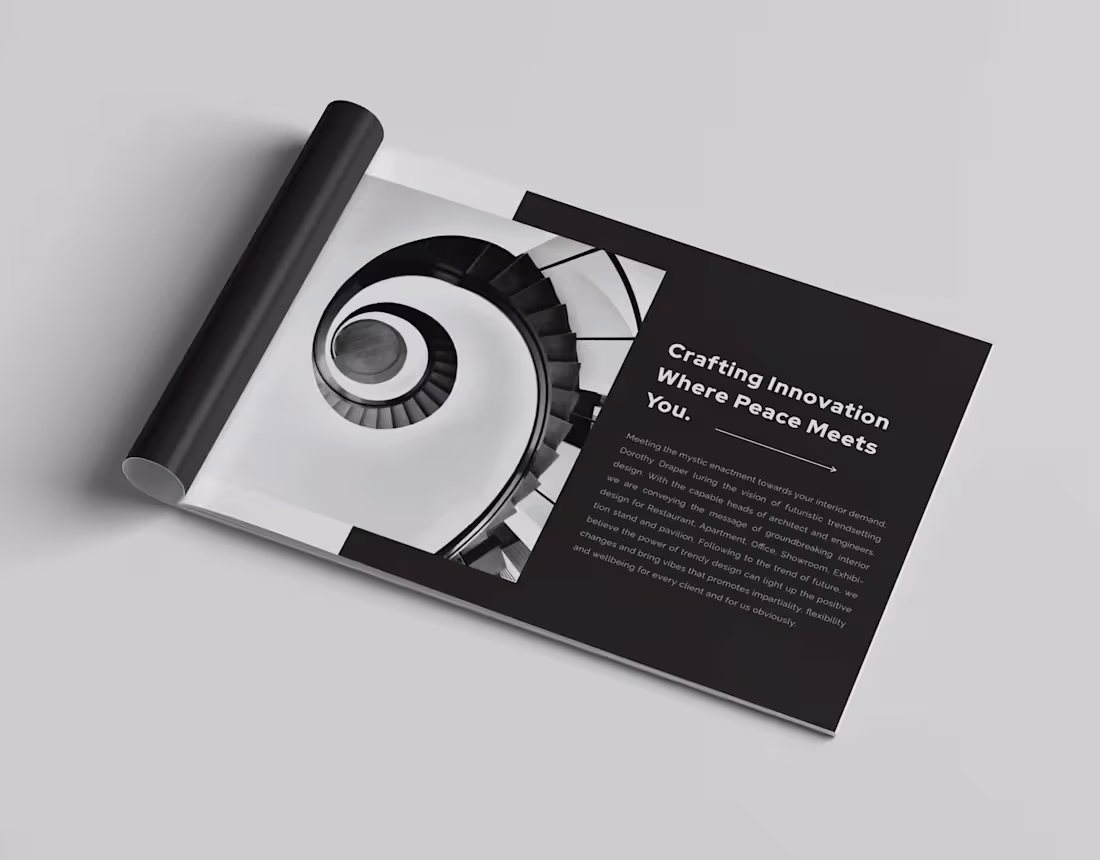 Cover image for Interior company profile design 