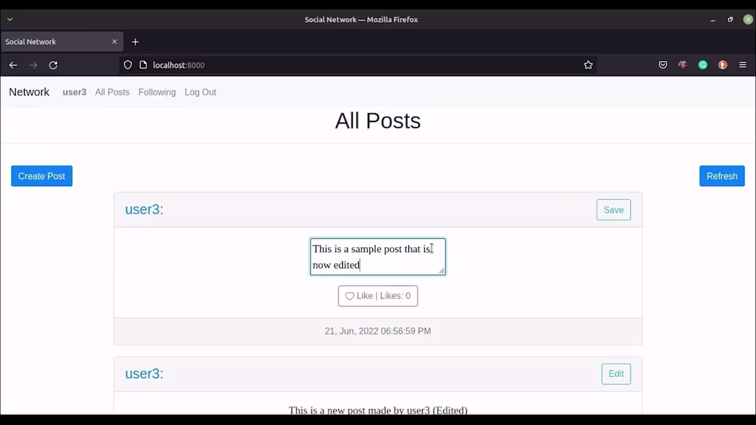 Cover image for Basic Social Media App 