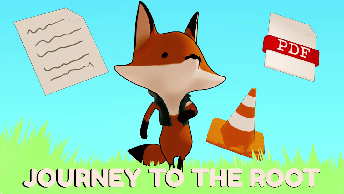 Cover image for Journey To The Root is a unique and exciting platformer game...
