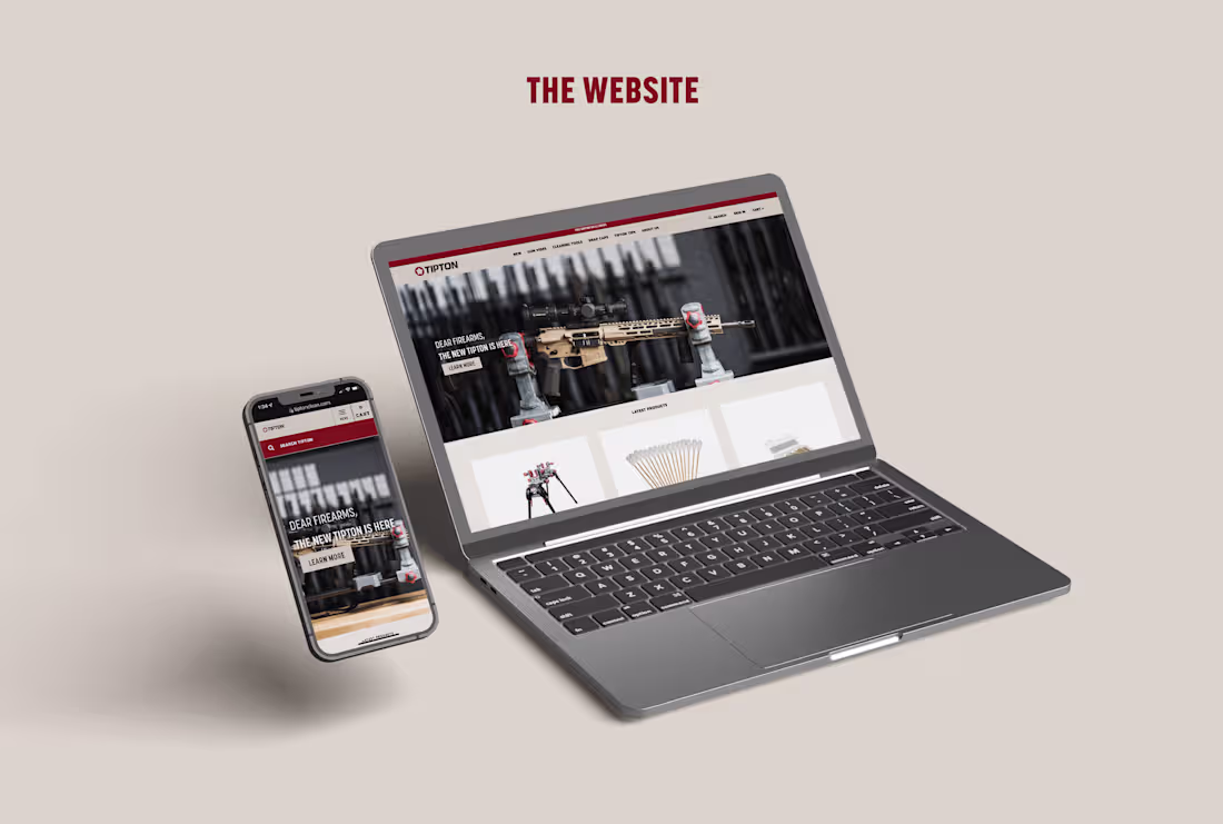 Cover image for Tipton Rebrand on Behance