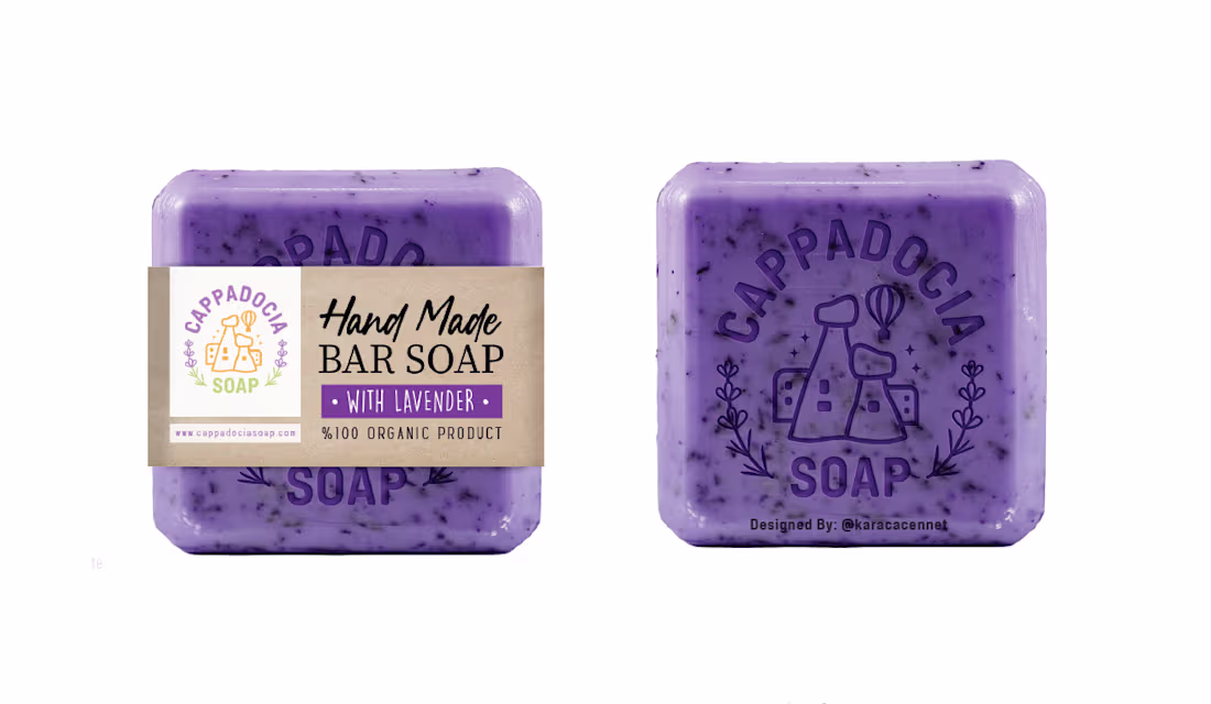 Cover image for SOAP PRODUCT LOGO AND PACKAGING DESIGN & mockup