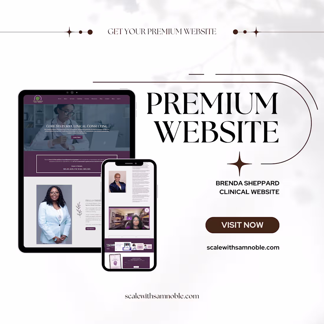 Cover image for Digital Presence Redesign for Core Systems Clinical Consulting