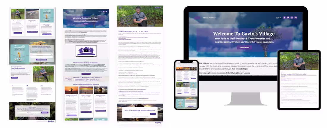 Cover image for Online Transformation Hub for Gavin’s Village (Community • S...