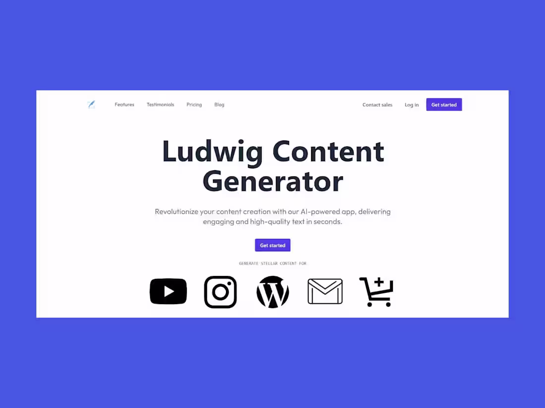 Cover image for Ludwig AI