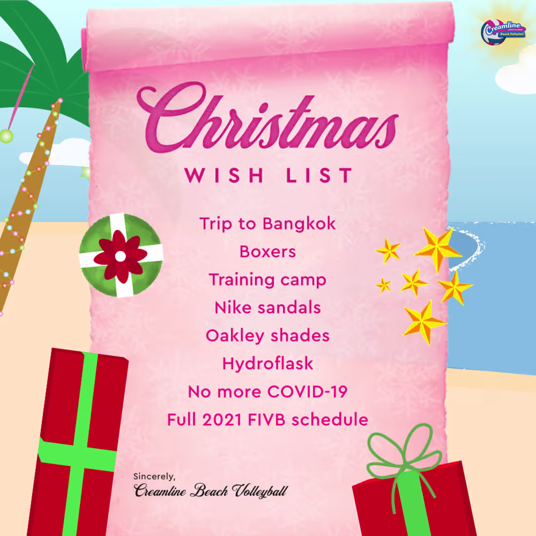 Cover image for Creamline Beach Volleyball