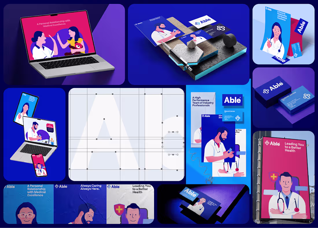 Cover image for Able's Visual Identity Rebranding