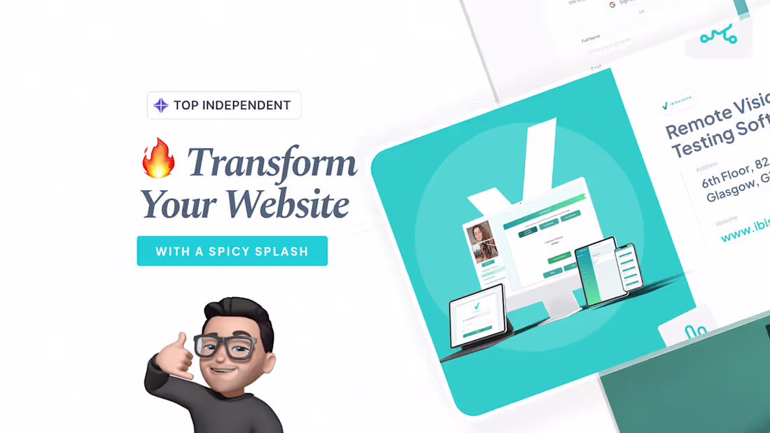 Cover image for 🔥 Transform Your Website with a Spicy Splash