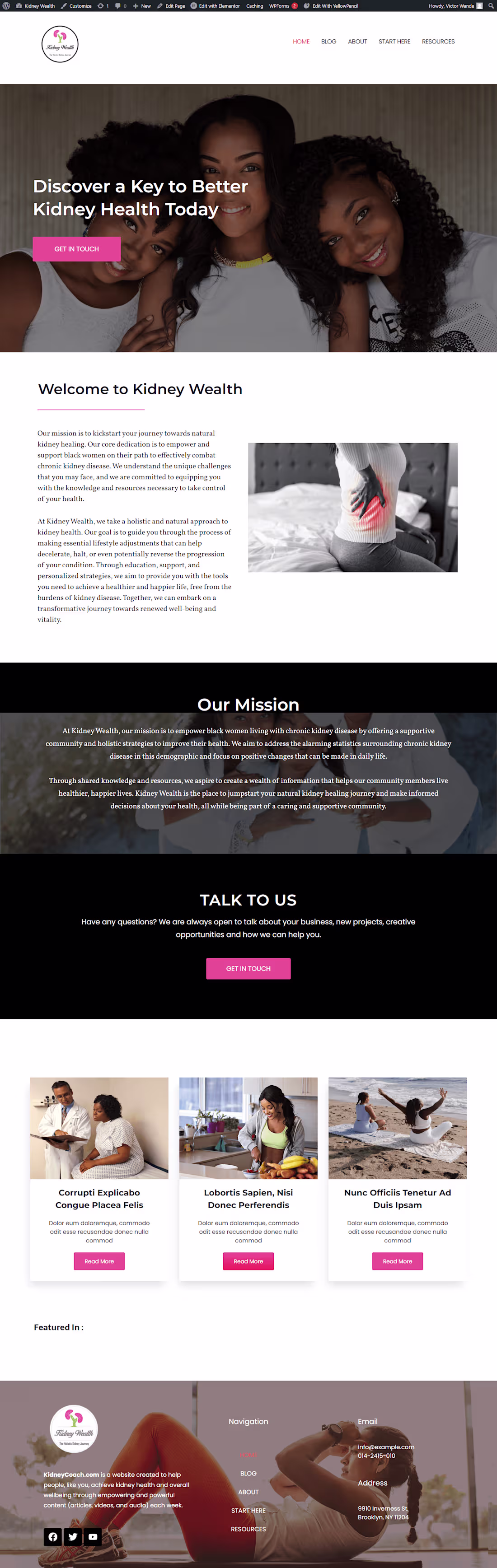 Cover image for I will build or clone website with Squarespace/WordPress/Kajabi