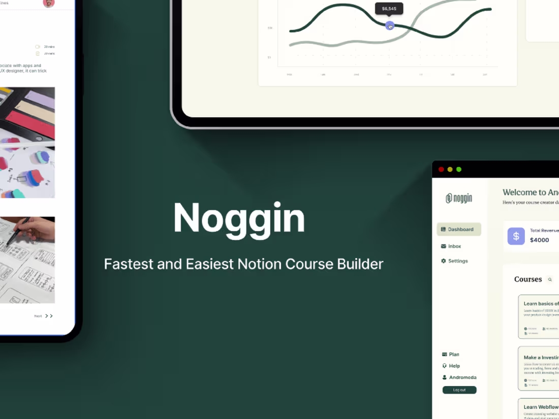 Cover image for Noggins: Crafting educational experience