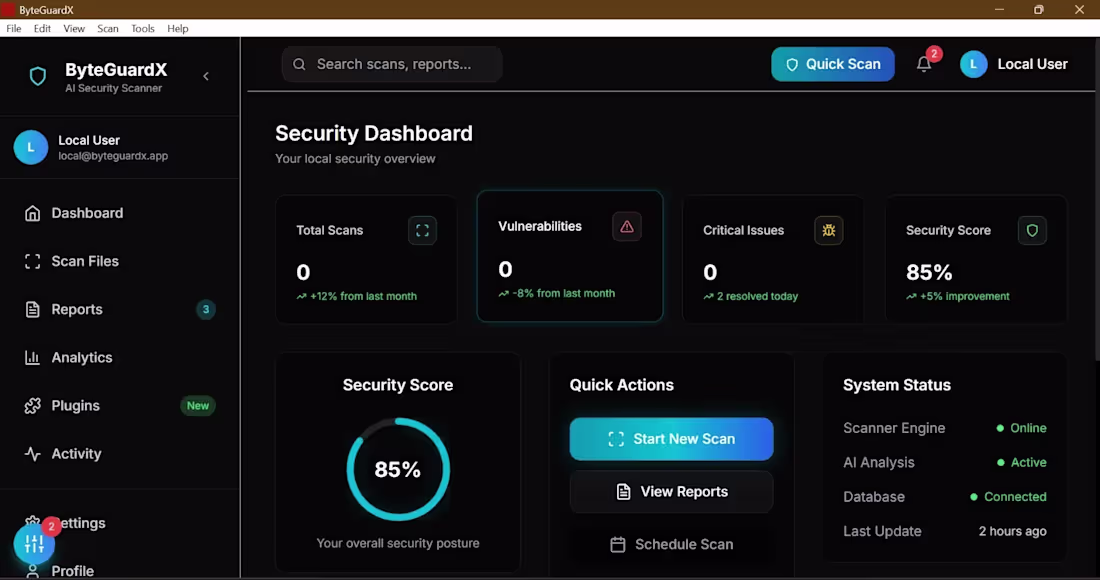 Cover image for ByteguardX is a comprehensive, ultra-fast,