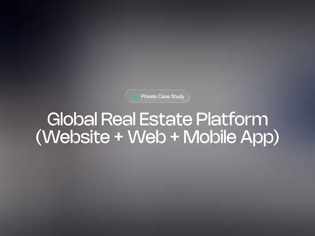 Cover image for AI-Powered Real Estate Experience for Agents & Buyers