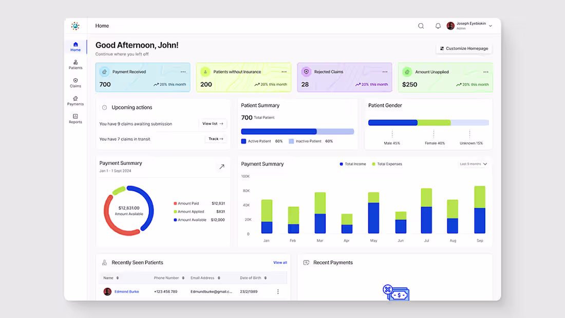 Cover image for Claims Management Web App