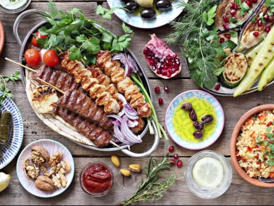 Cover image for The culinary delights of Mediterranean cuisine 