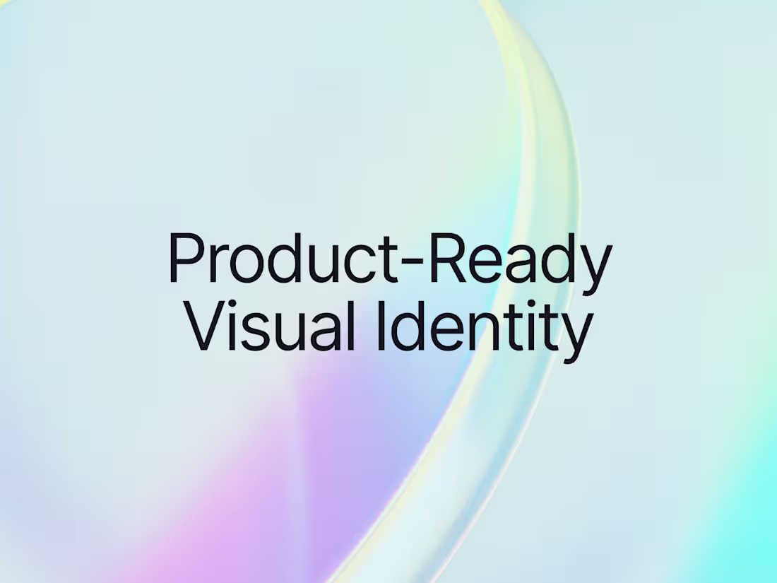 Cover image for Product-Ready Visual Identity