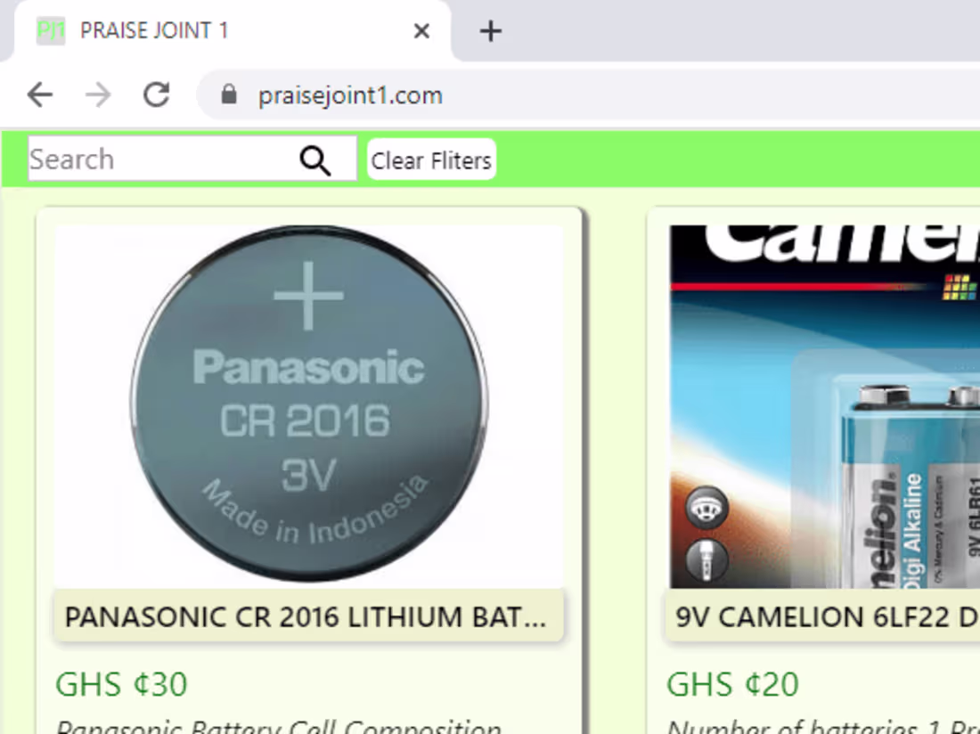 Cover image for PJ1 BATTERIES AND TECH