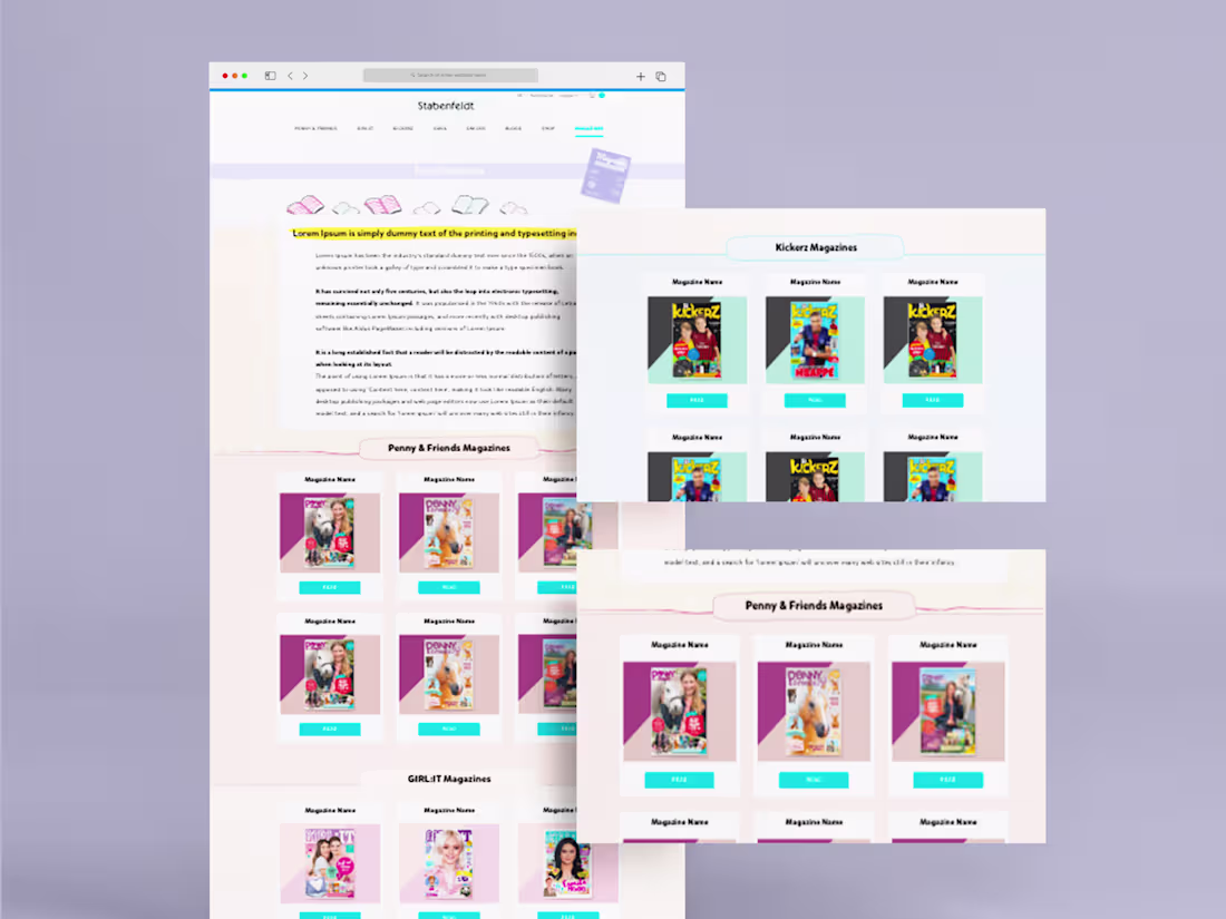 Cover image for Web Design & Dev / E-Commerce / UX/UI 