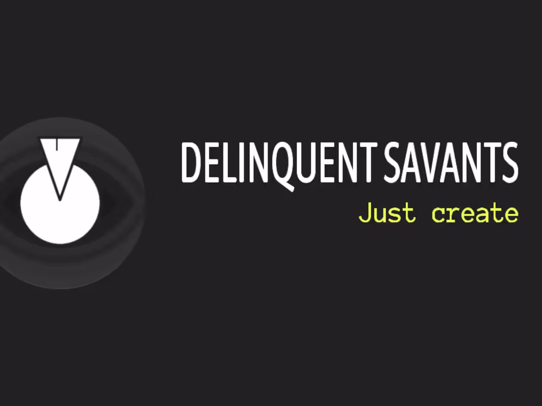 Cover image for Delinquent Savants