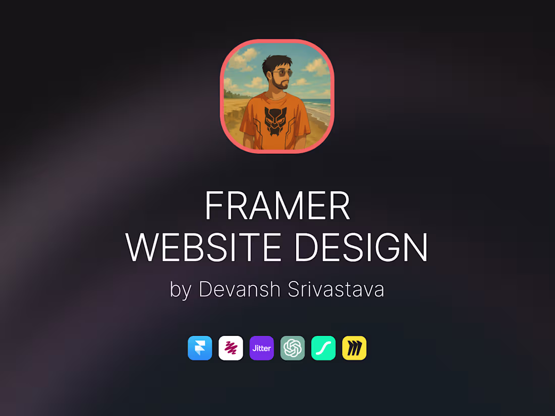 Cover image for Framer • Website Design